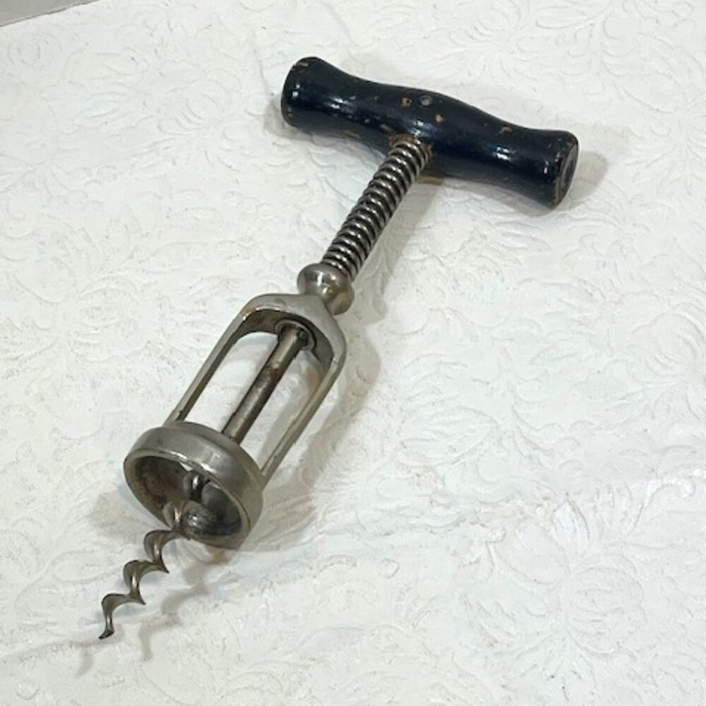 VTG West Germany Spring Assisted Corkscrew Wine Opener Collectible 7.5"